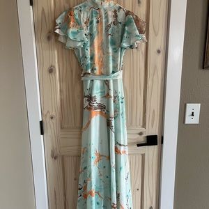 Raga Wrap Dress Seaglass